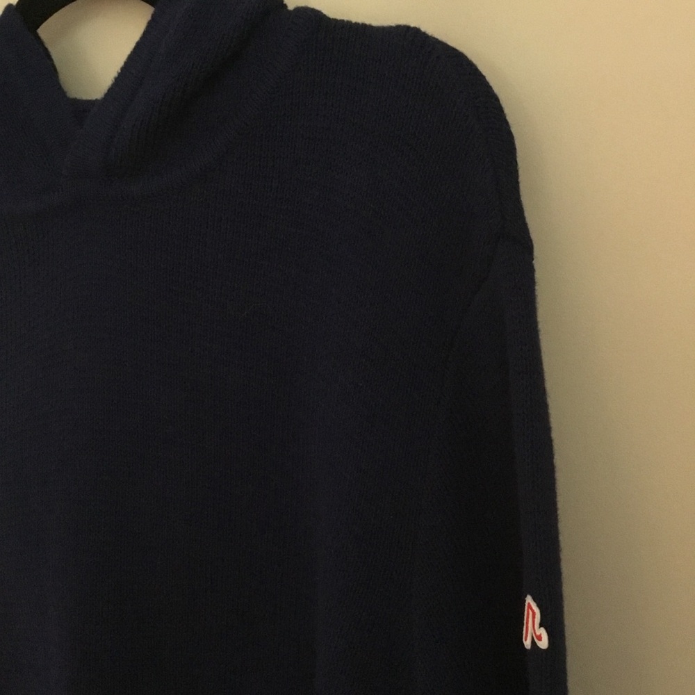 Redvanly Lennox Hoodie Pullover Sweater Midnight Navy Large - Picture 6 of 10